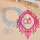 Metal DIY Dressing Mirror Cutting Dies Stencils Scrapbook Card Making Craft
