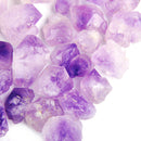 100g Rough Natural Amethyst Point Quartz Freeform Purple Crystal Rock Specimen