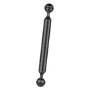 8" inch Double Ball Arm Segment for Diving Underwater Housing Arm System Black