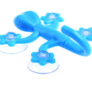 Gecko Wall Hook Hanger With 4 Strong Suction Cup For Kitchen Bathroom AccesSEAU