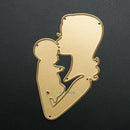 Mother/s kiss Metal Cutting Dies Stencil Scrapbooking Embossing Craft Decor Gift