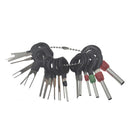 18PCS Terminal Removal Tools Car Plug Circuit Crimp Wire Connector Pin Extractor