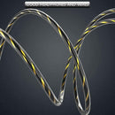 Wired Earphone Universal 3.5mm Bass Earbuds In-Ear Earphones w/Mic (Black) A