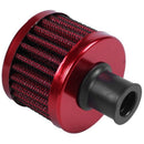 12mm Oil Crankcase Valve Breather Air Filter Fuchsia H1H4