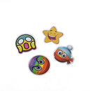 50PCS stickers toys for kids cartoon emoticon smile face decor stickersTO