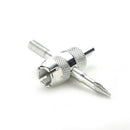 Car Bike Tyre Valve Repair Tool Tire Stem Core Remover Installer Repairer 4Way #