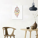 Unframed Modern Art Canvas Oil Painting Nordic Dream Catcher Print Decor M