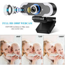 1080P HD Webcam with Noise Canceling Microphone Streaming Camera,Plug and Play