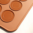 30-cavity Silicone Pastry Cake Macaron Macaroon Oven Baking Mould Sheet Mat 3C