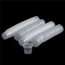 100Pcs Small Plastic Disposable Sauce Cups Food Storage Clear Package Box&Lid ME