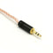 3.5mm Stereo 90 degree Male To Male Car Aux Auxiliary Audio Cable Cord