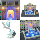 USB Lighting Kit Blocks Architecture DIY Lights Rome Lighting Wishing LED P W5T2
