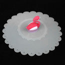 Bird Style Anti-Dust Tea Cup Cover Silicone Leakproof Coffee Lid Cap A