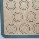 US 1PC Macaron Baking Mat Non Stick Silicone with 30 Macaroon Moulds  FE TS3C
