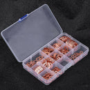 280pcs Assorted Solid Copper Car Engine Crush Washers Gasket