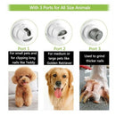 Low Noise Dog Nail Grinders Pet Nail Clippers Battery Operated Electric Dogs