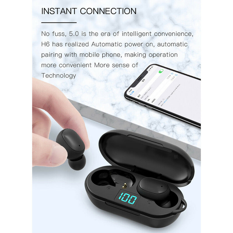 Wireless Earbuds, Wireless Headphones Bluetooth 5.0, Noise Cancelling Headphone