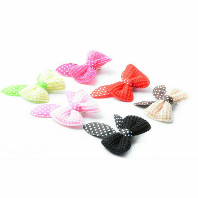 10pcs pet Dog Cat Puppy Hair Clips Hair Bow Tie Bowknot Hairpin Pet Groomin G2K9
