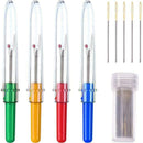 Hand Sewing Tools Set, 50 Pack Cross Stitch/ Embroidery Hand Needles, 4 Pie I6G6
