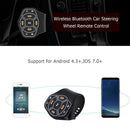 Wireless Bluetooth 4.0 Car Steering Wheel Remote Control Hands-free Media Button
