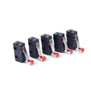 10Pcs Micro Roller Lever Arm Open Close Limit Switch KW12-3 PCB Microswitch neME