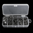 290x Heavy Duty Rolling Swivels Solid Ring Fishing Connector+Interlock Snaps
