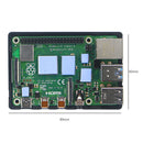 3.5 inch TFT Touch Screen with Case Fan Radiator Kit for Raspberry Pi 4B