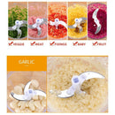 900Ml Vegetable Cutting Machine Manual Garlic Onion Chopper Meat Grinder FooA1U4