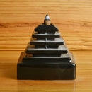 Ceramic Glaze Incense Smoke Cone Burner Backflow Censer Tower Holder Tiantan