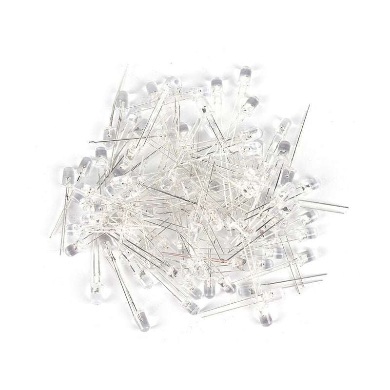 100x 5mm round colorful flash slow alternation super bright lamp emitting  Gw