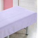 Salon Hotel Home Cosmetic Bed Top Cover Massage Table Sheet 47x75inch Lilac