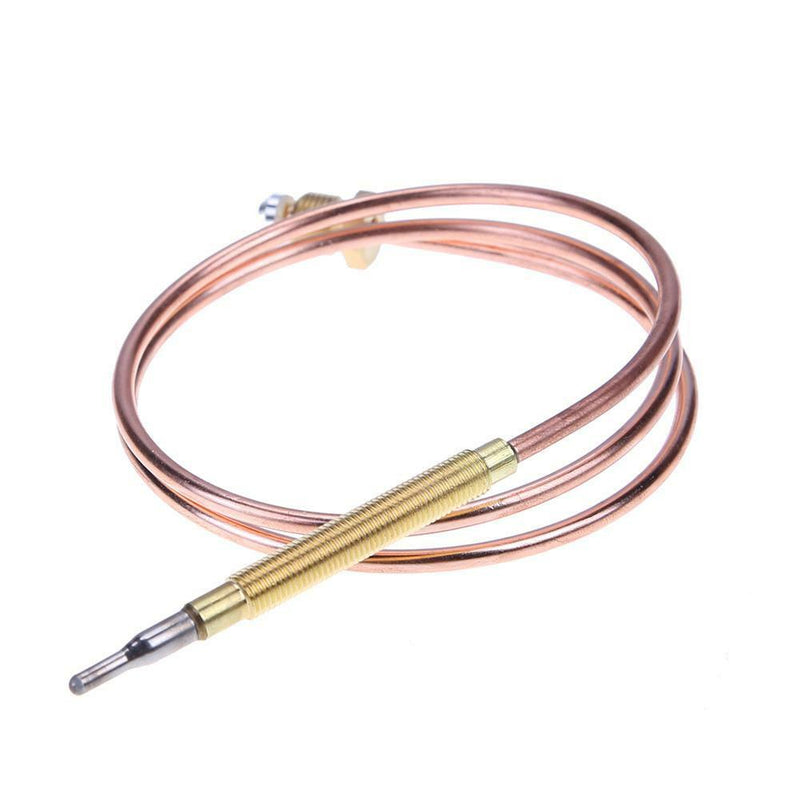 60cm Gas Valve Induction Line Thermocouple for Hot Water Boiler w/ 5 Fixed Parts