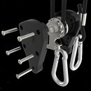 2Pcs 2.5m Long Grow Light Rope Hanger Ratchet Heavy Duty Metal Internal Gear