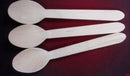 100 Disposable wood wooden utensils rustic wedding party shower spoons Scoops