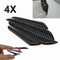 4x Anti-collision Trim Carbon Fiber Car Door Edge Guard Strip Protector Bump Bj