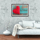 5D DIY Full Drill Diamond Painting Heart Cross Stitch Embroidery (C1015)