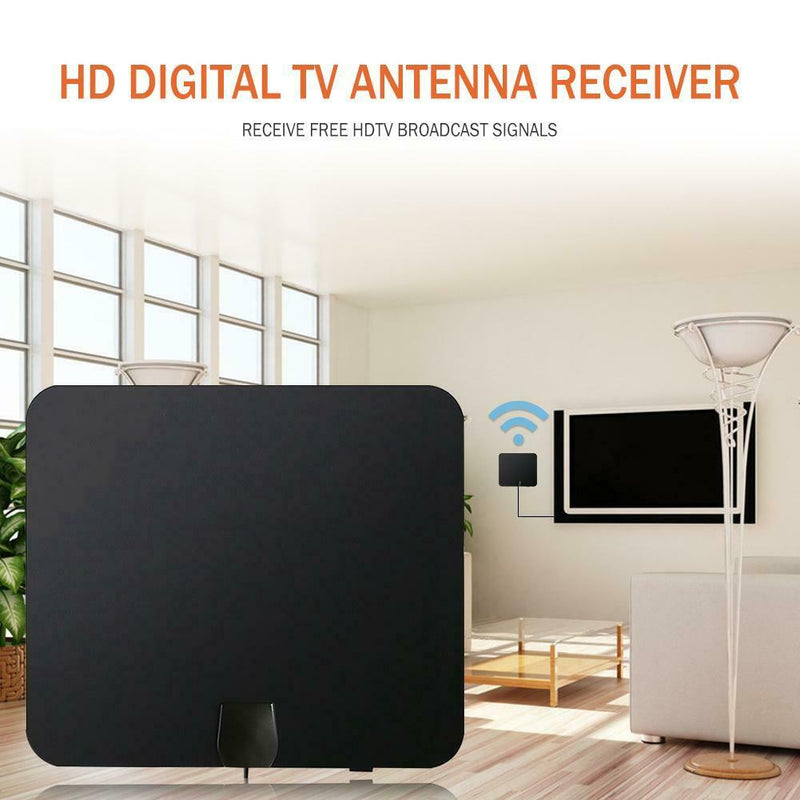 HJ0001 450 Miles 4K HDTV 1080P Indoor Digital Antenna Signal Receiver Amplifier