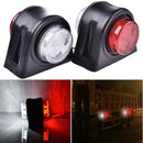 2Pcs 12 Leds Car Truck Rear Tail Light Warning Lights Rear Lamps Waterproof