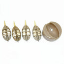 5x Method Feeder 15g 20g 25g 35g + Sinker Quick Release Mould Set Carp A7I4