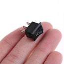 10PCS KCD11 3A/250V 3 Pin SPDT ON-OFF-ON 3 Position Snap Rocker Switch S Ew