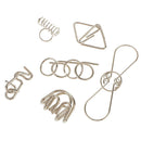 Set of Different Shape Puzzle Kids Thinking Skills Developemental Adults Play