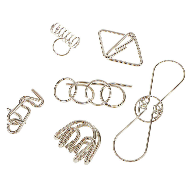 Set of Different Shape Puzzle Kids Thinking Skills Developemental Adults Play