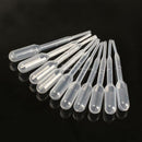 100PCS 0.2ML Disposable Eye Dropper Transfer Graduated Pipettes Polyethylene