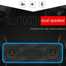 Mini Bluetooth Speaker Portable Column Bass Subwoofer Support Fm Radio Aux