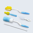 5Pcs Baby Feeding Bottle Brush Sponge Cleaner Straw Nipple Cleaning Washing Tool