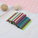 60pcs/pack Multi color glitter hot glue sticks non-toxic high adhesive stiBX