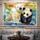 5D DIY Full Drill Diamond Painting Panda Embroidery Mosaic Kit Home Decor