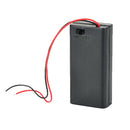 Battery Holder, Closed Housing 9V