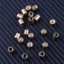 Set 20  Brass Push Button Oiler fit for Engine Hit Oil Grease Metal Tool  6x6mm