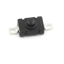 10pcs Flashlight Torch Switches Touch Latching Push Button Switches 250V 1.5A  Z